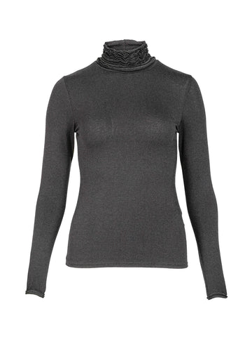 NÜ ADELE turtleneck tee Tops and T-shirts 901 Grey