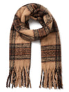 NÜ Aya scarf Scarfs 289 Brown Mix