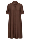NÜ CAITLIN Tunic dress Dresses 289 Brown