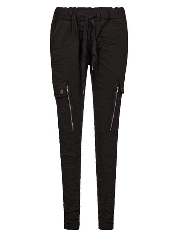 NÜ CARMEN cargo trousers Trousers Black