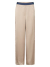 NÜ DIEM Trousers Trousers 476 Navy Mix