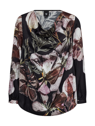 NÜ ELENA Shirt Blouses 640 Burgundy mix