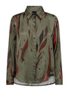 NÜ Elara Shirt Shirts 393 Army Mix